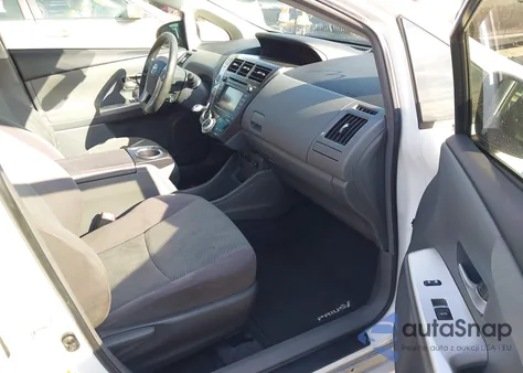 2012 Toyota Prius V Three from USA, damaged, VIN JTDZN3EU7C3151653